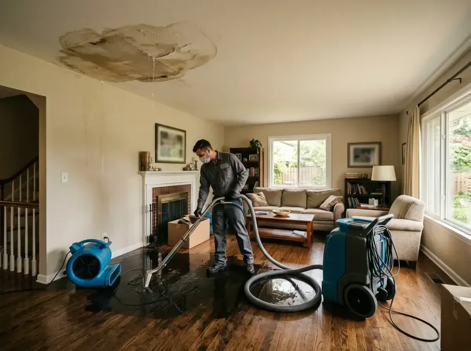 attic-pipe-burst-ceiling-drip-008 — frequently asked questions, Water Damage Restoration & Carpet Care in Bolivar, MO
